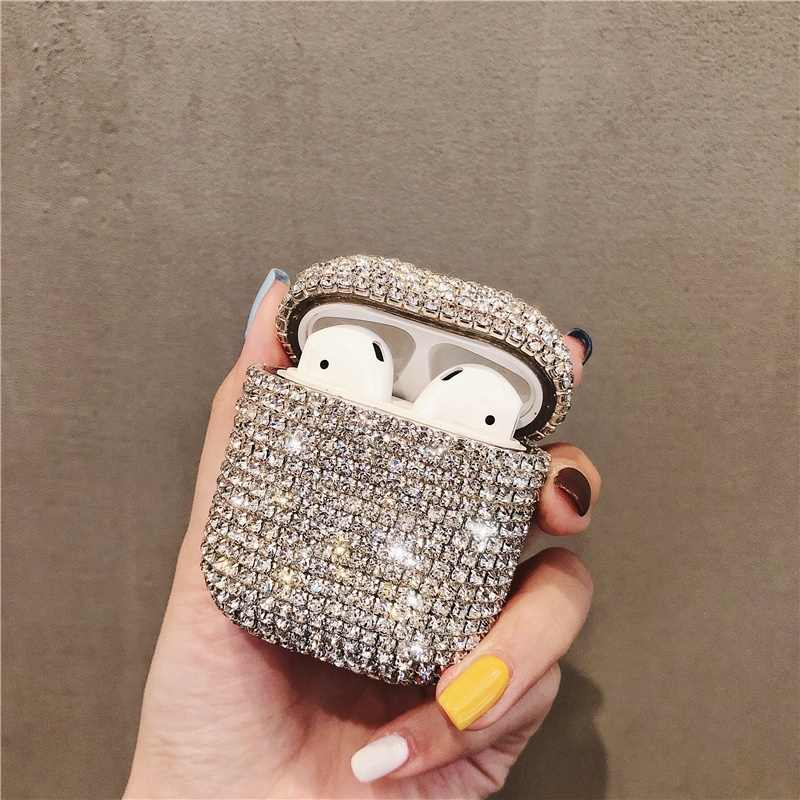 Luxury3DDiamondGlitterBlingbluetoothWirelessEarphoneProtectiveCaseCoverforAirPods12forAirpodsPro3-1648017-7