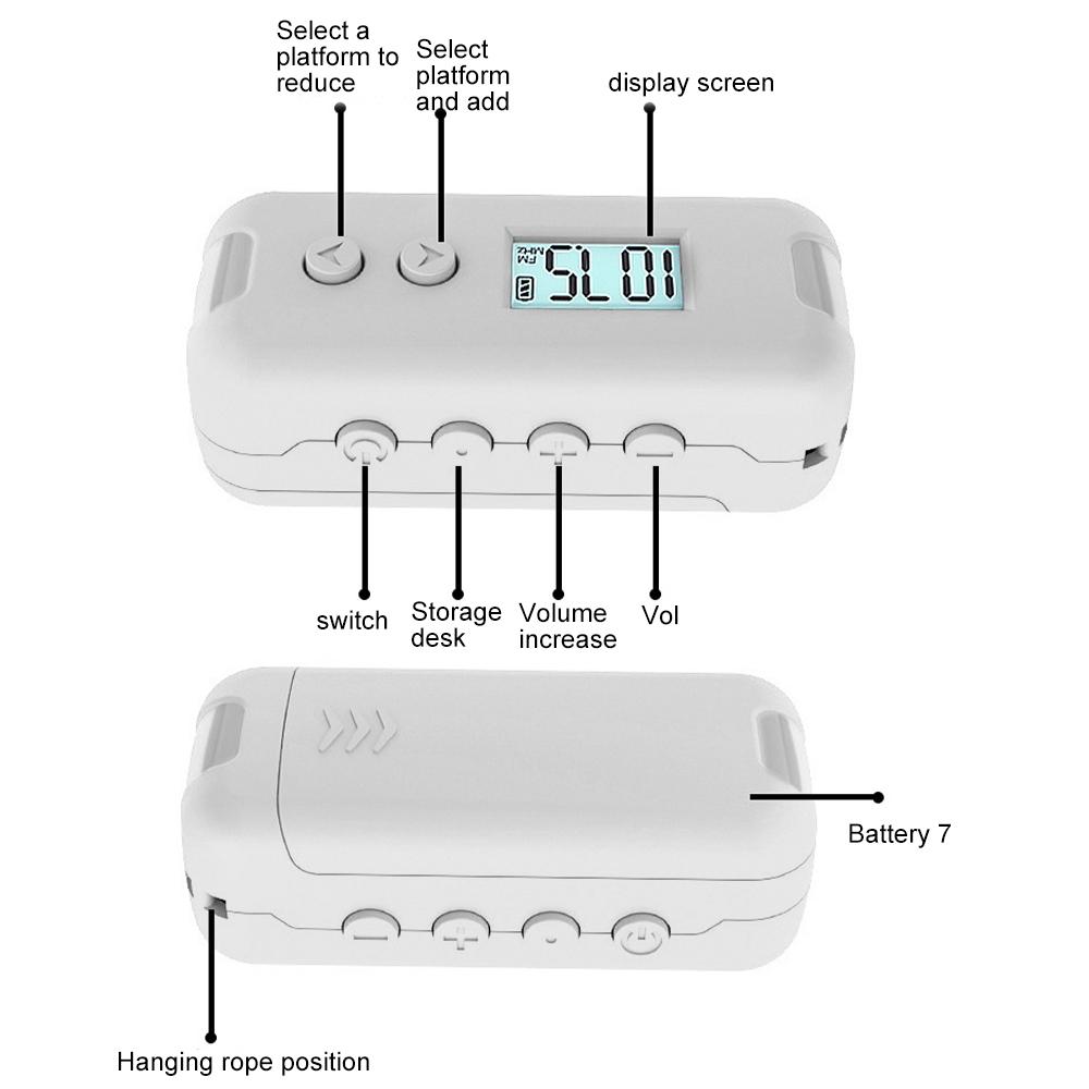 MiniPortablePocketFMRadio50-108MHZRadioReceiverDSPChipLCDDisplay35mmPlugHandheldRadiosReceiver-1994997-9