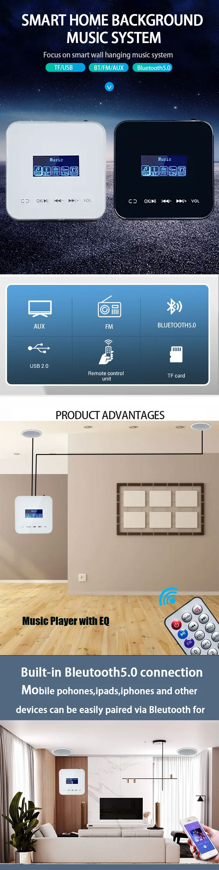 MiniWall-mountedbluetoothAmplifierSmartHomeBackgroundMusicSystem2ChannelsAudioAmplifier-2004052-1