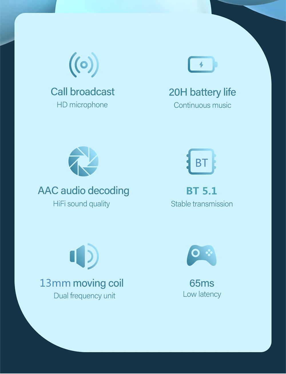 NewLenovoLP40TWSbluetooth51EarphoneWirelessEarbudsHiFiStereoBassENCNoiseReductionType-CIPX5Waterproo-1894221-2