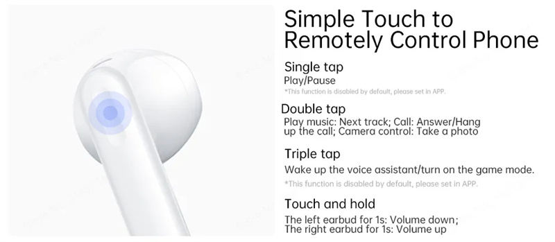 OPPOEncoAir3TWSbluetooth53Earphone134mmLargeDriversHiFi5DSPStereoBassAACLowGamingLatencySemi-in-earS-2005674-14