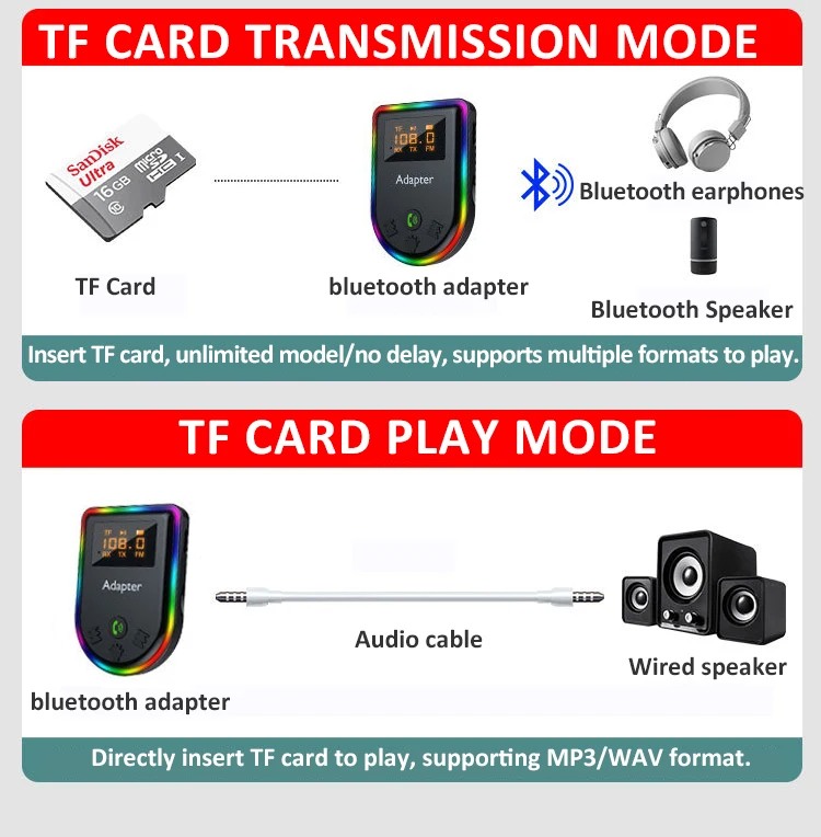 Q72in1WirelessReceiverTransmitterbluetoothAdapterLEDDisplaySupportTFCardPlay35mmAUXHIFIAudioWireless-2008296-5