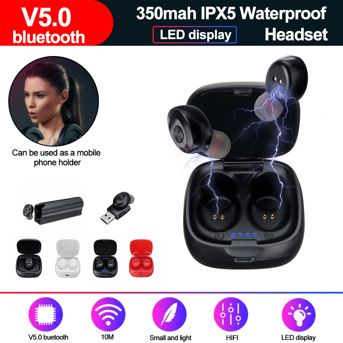 TWSbluetoothV50EarphoneHeadphone3500mahIPX5WaterproofHeadsetforiPhoneHuawei-1631101-1