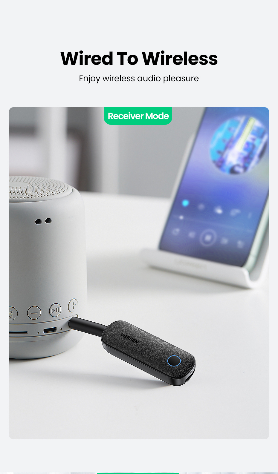 Ugreen2-in-1bluetoothAdapterTransmitterReceiverLongBatteryLife35mmAudioWirelessAdapterforEarphonesTV-1986968-5