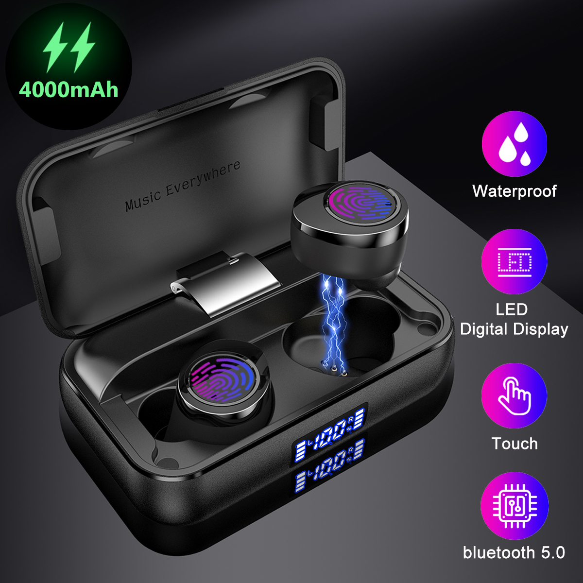 X13bluetooth50HeadphonesTWSWirelessDualDigitalDisplayEarphonewith4000mAhChargingBox-1553966-1