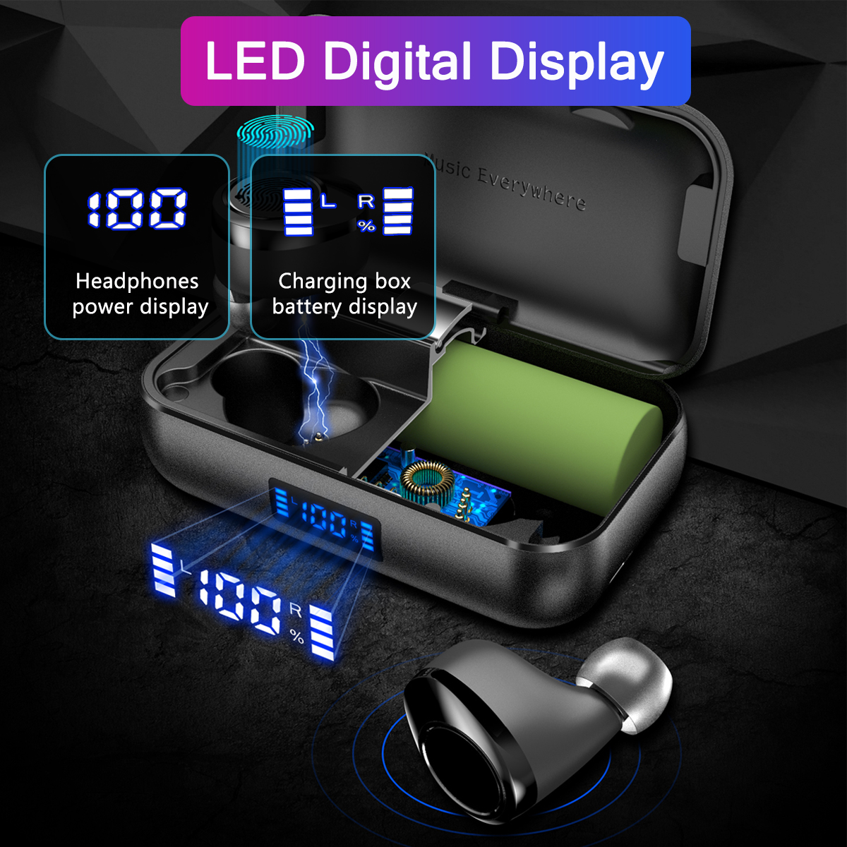 X13bluetooth50HeadphonesTWSWirelessDualDigitalDisplayEarphonewith4000mAhChargingBox-1553966-4