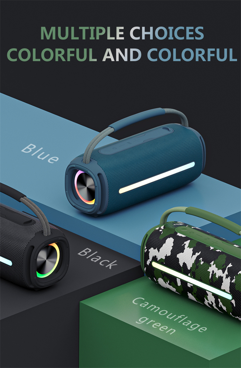 X520WbluetoothSpeakerPortableSpeaker3DStereoDeepBassRGBLight20HPlaybackHands-freeCallsIPX6Waterproof-2013623-10