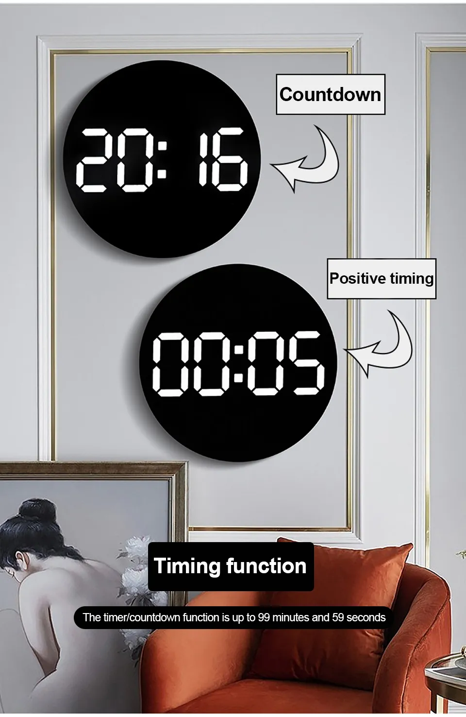 10inchLEDLargeDigitalWallClockWithRemoteControlAutoDimming10LevelBrightnessDigitalAlarmClockTemperat-2005335-3