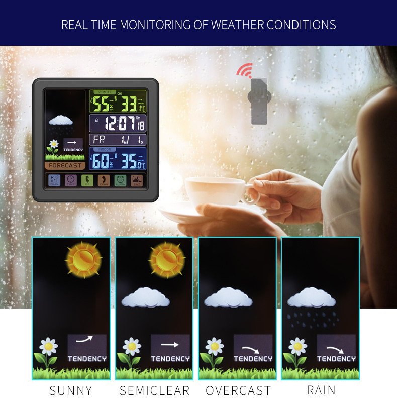 AGSIVOWirelessTouchScreenDigitalWeatherStationAlarmClockIndoorOutdoorThermometerHumidityDisplayWithA-1998548-4