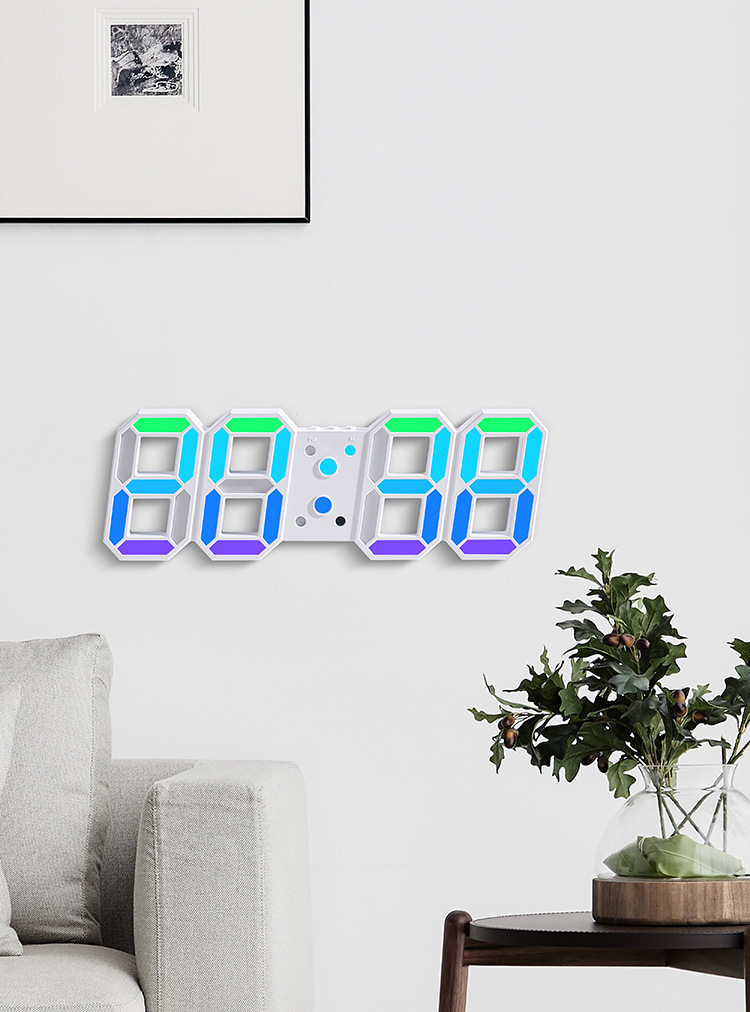 Digital3DWallAlarmClockWall-mountedDecorativeElectronicDeskClockWithAdjustableLuminousModeDigitalAla-2006065-11