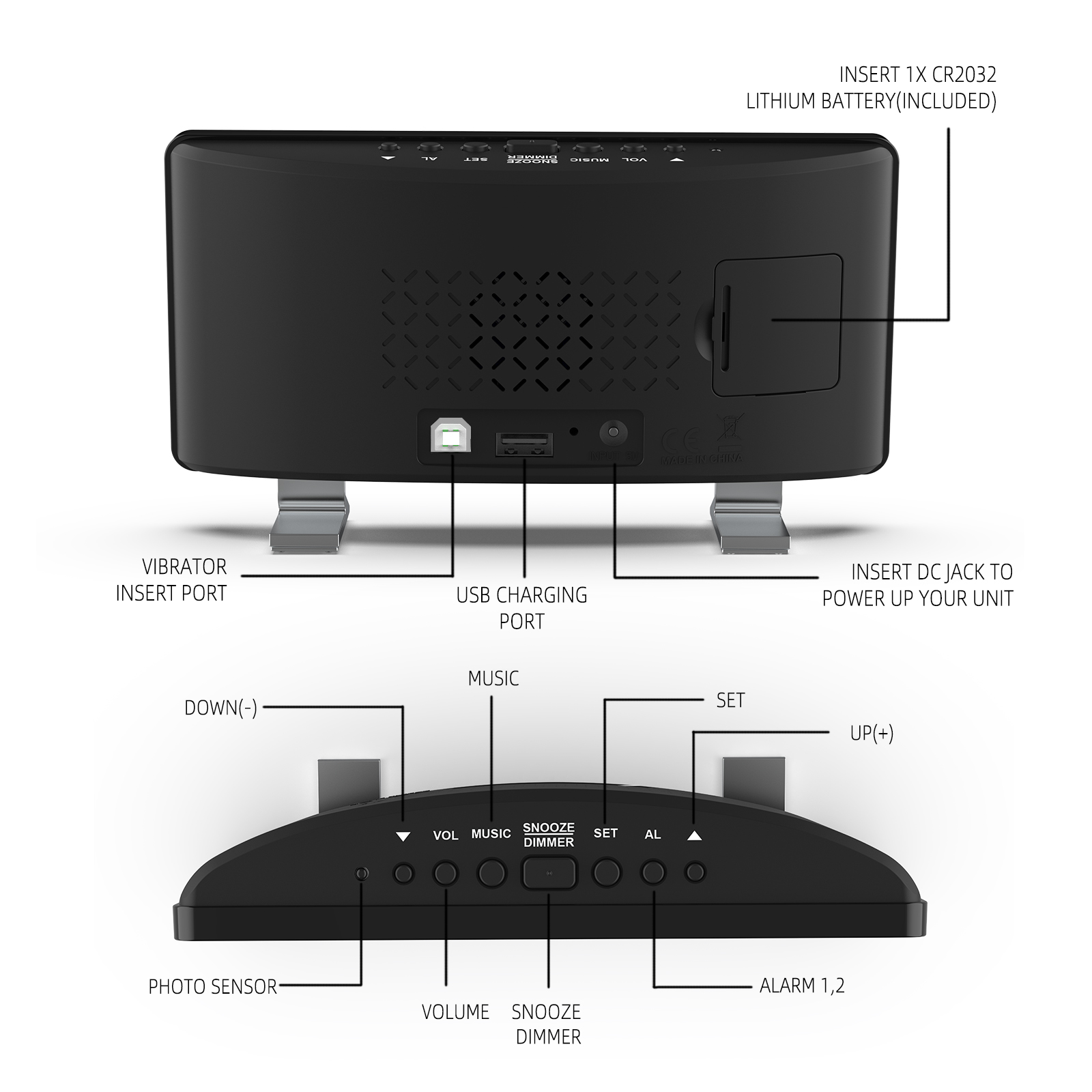 LEDMirrorDigitalAlarmClockUSBAutoBrightnessAdjustmentSnoozeModePowerOffMemoryStrongVibration-1982152-3