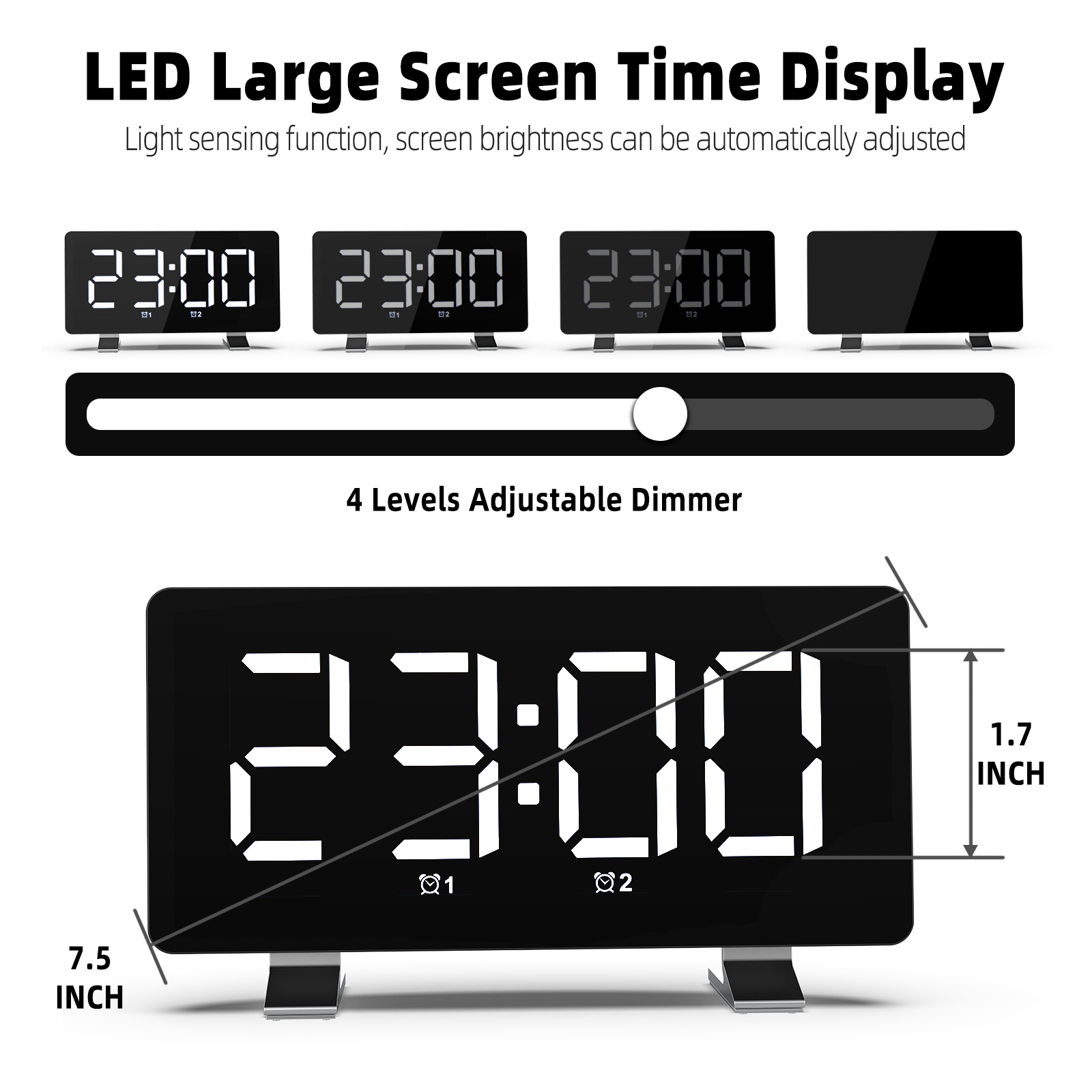 LEDMirrorDigitalAlarmClockUSBAutoBrightnessAdjustmentSnoozeModePowerOffMemoryStrongVibration-1982152-8