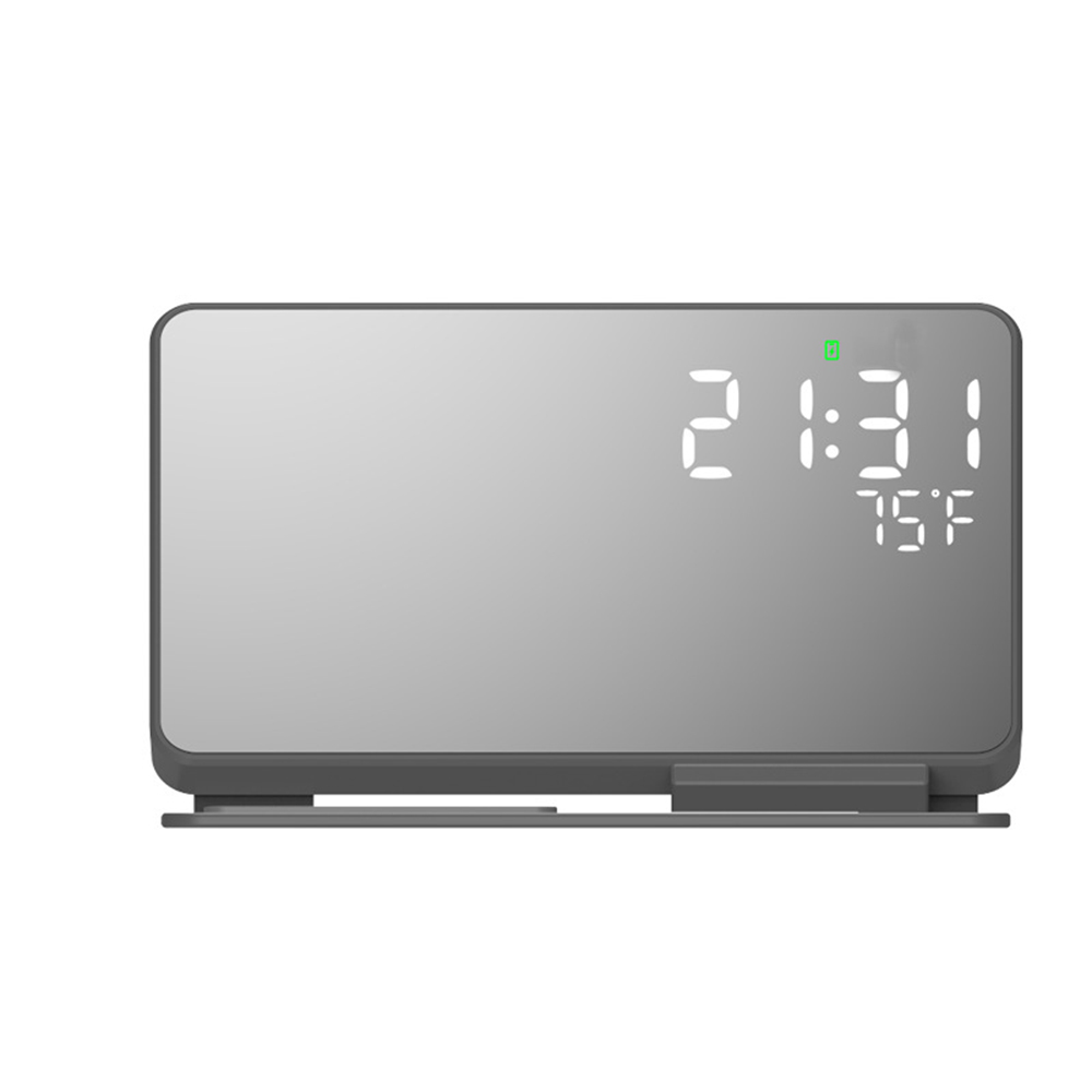 MirrorDigitalAlarmClockLEDSupport15WPhoneWirelessChargingReal-TimeTemperature-1982189-8