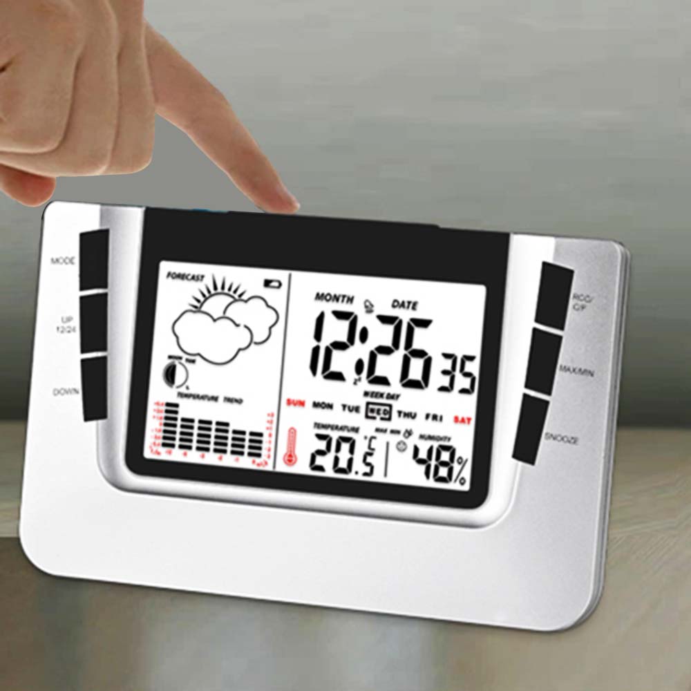 MultifunctionElectronicDigitalMeterTemperatureHumidityLCDTimerLuminousWeatherClock-1239690-4