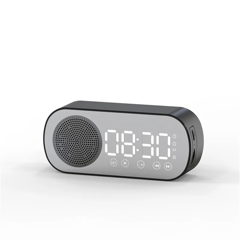 MultifunctionalLEDMirrorDigitalAlarmClockwithWirelessbluetoothSpeakerHigh-DefinitionDisplaySuperiorS-2012718-8