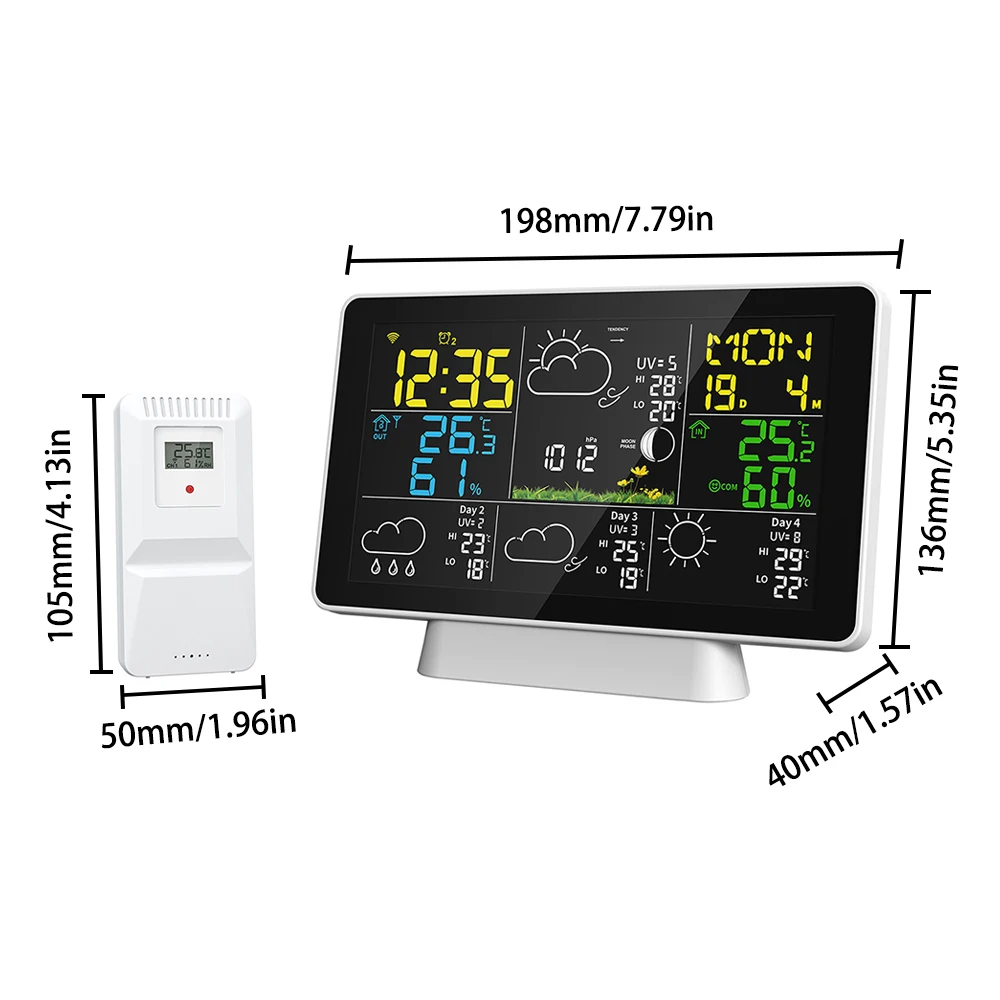 TuyaWifiWirelessWeatherStationAlarmClockWith75InchDisplayAtomicClockWeatherForecastOutdoorThermomete-2001498-11