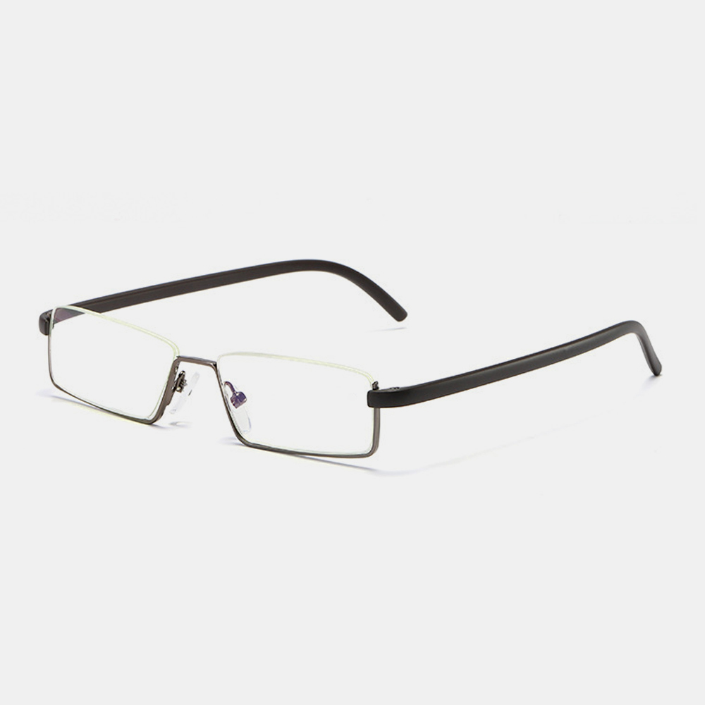 UnisexAnti-blueLightMetalHalf-frameHangingHDLightReadingGlassesPresbyopicGlassesWithBox-1778259-2