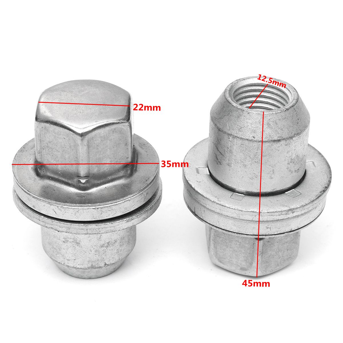 5PcsStainlessSteelWheelNutCapForLandRoverDiscovery34RangeRoverRRD500290-1583944-3