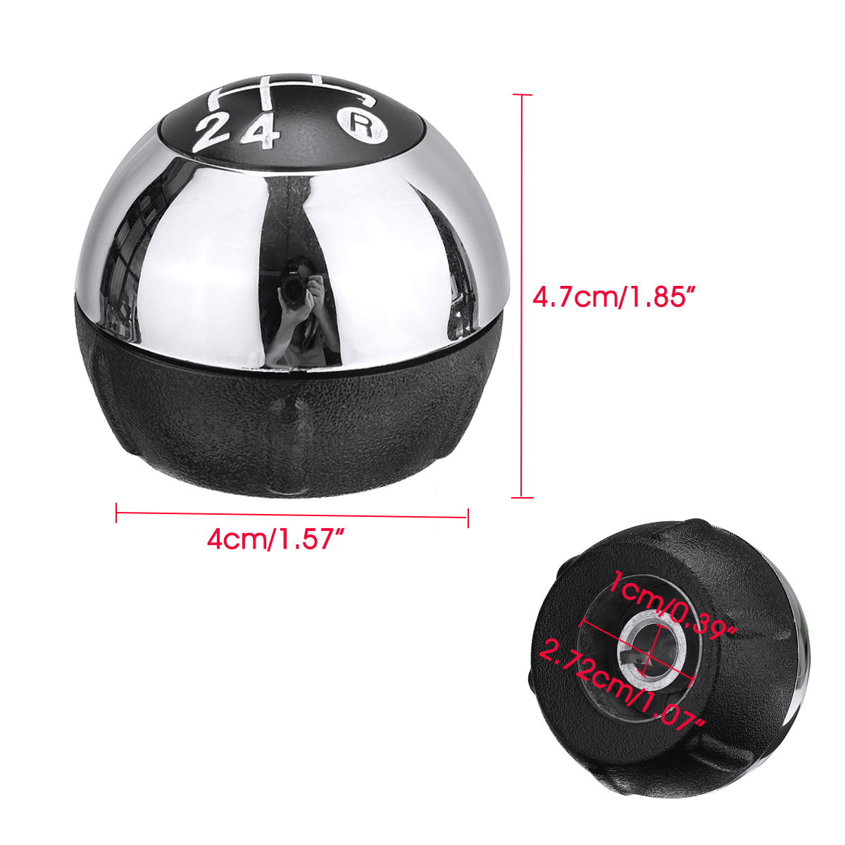 5SpeedManualMTGearStickShiftKnob55344048ForFiat5002012-2018-1710933-5