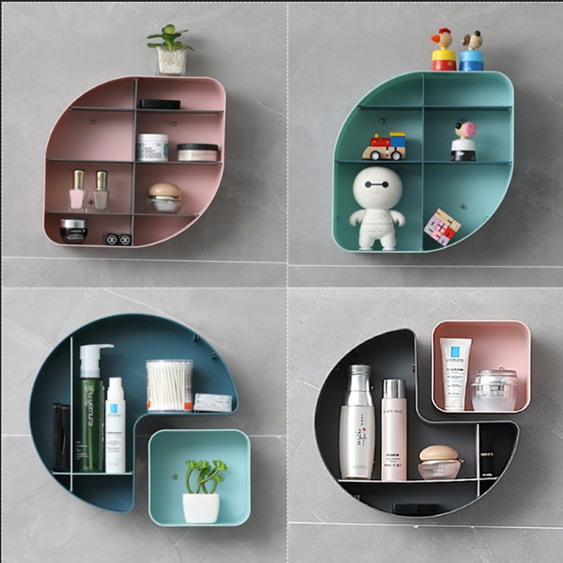 GeometricWallShelvesWaterproofRustproofDurableBathroomWallShelves-1876746-3