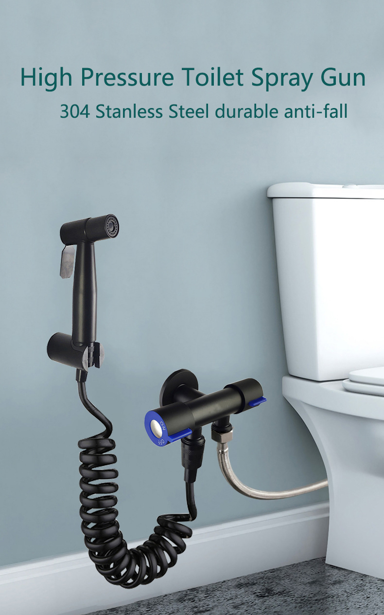 HandheldBidetSpraySet304StainlessSteelSprayGunSelfCleaningBathroomHandheldShowerHeadforToiletSprayer-2006074-1