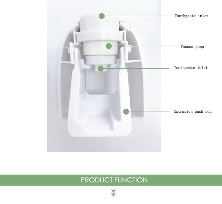 HonanaBXPlasticBathroomAutomaticToothpasteSqueezerHomeToothpaste-1312403-5