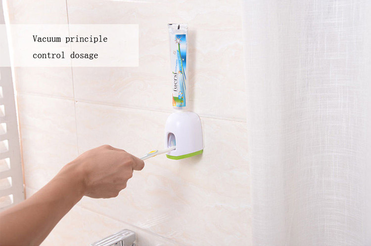 HonanaBXPlasticBathroomAutomaticToothpasteSqueezerHomeToothpaste-1312403-7