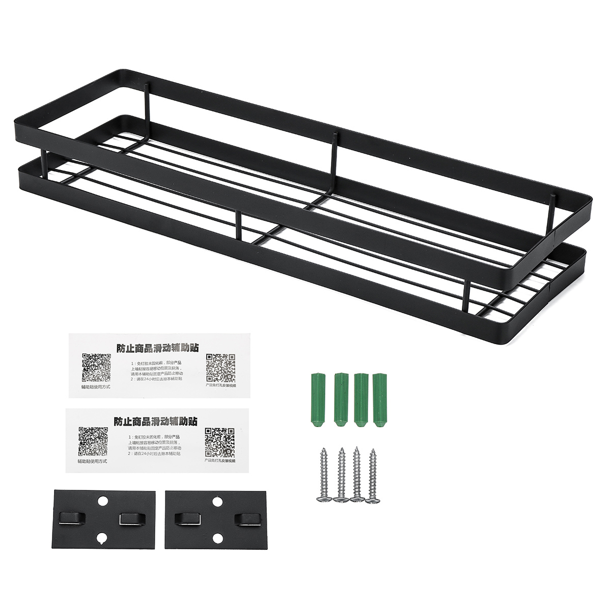 KitchenSpiceRackStainlessSteelSingleTierStorageShelfOrganizerHolder-1643286-2