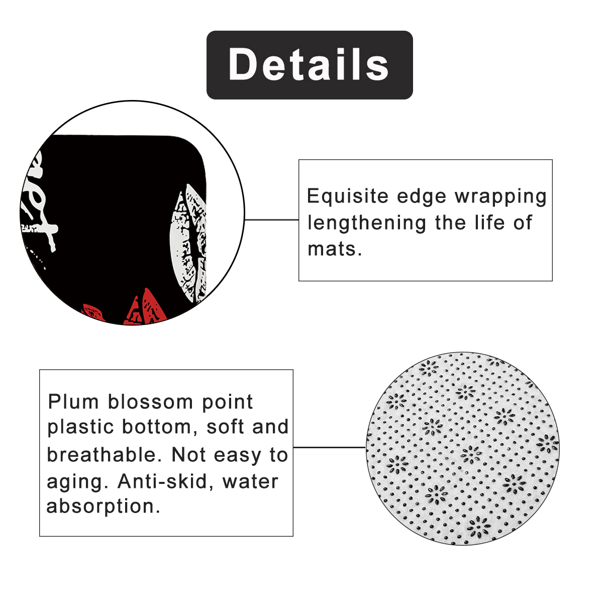 RedFunnyMouthBathroomShowerCurtianSetWaterproofToiletLidCoverPedestalRugNon-slipBathMatSet-1887836-8