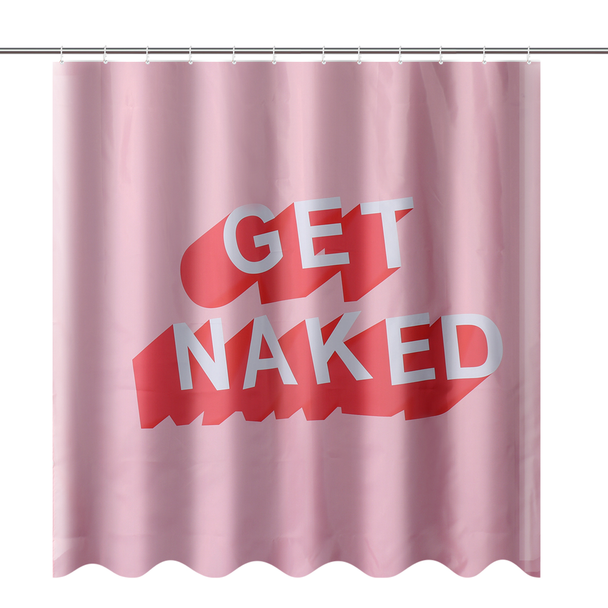 ShowerCurtainSetBathroomNon-SlipToiletMatCoverRugPink-1800120-5