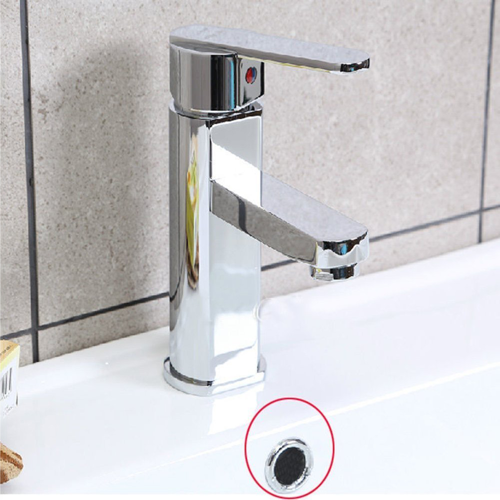 SinkRoundRingOverflowSpareCoverTidyChromeTrimBathroomCeramicBasinOverflowRing-1302804-6