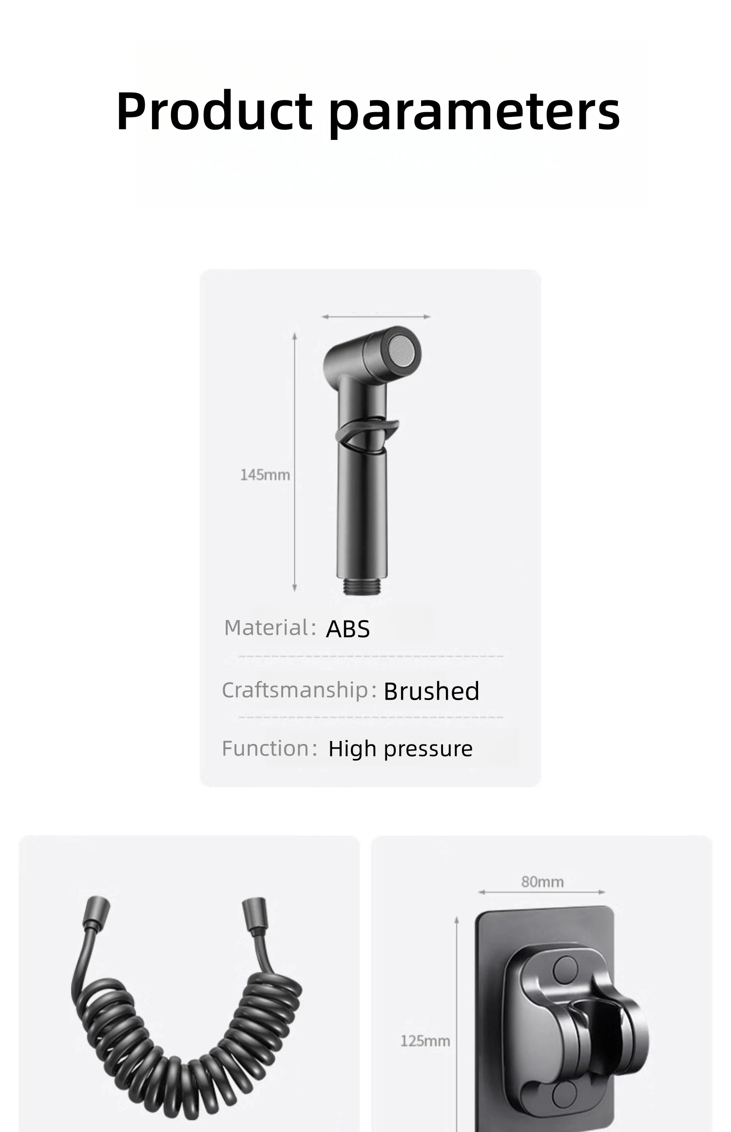 ToiletHighPressureBidetSprayGunWaterJetHandheldBidetSprayerToiletCleaningHygienicShowerforBathroomAc-2007334-10