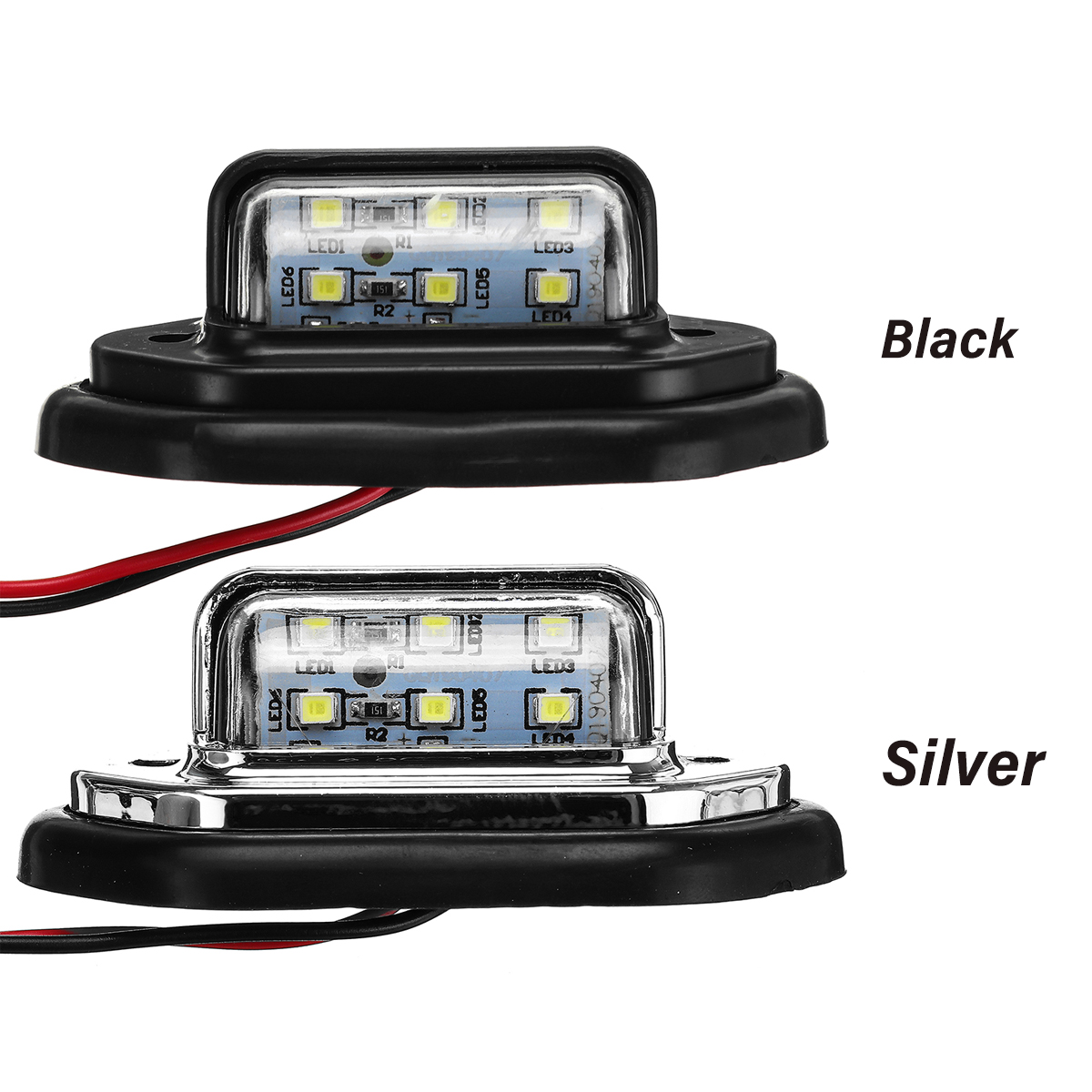 2PCS10-30V12V24V6SMDLEDLicensePlateTagLightsLampsForBoatTruckSUVTrailerTruckTrailerVANCaravanUnivers-1799432-2