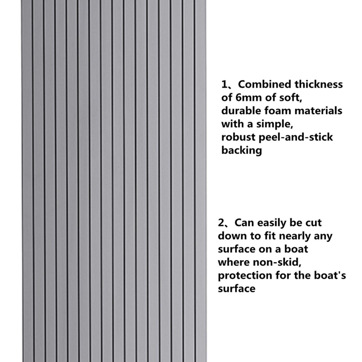 300x90x06cmGrayEVABoatFlooringFauxTeakDeckingSheetPad-2006036-8