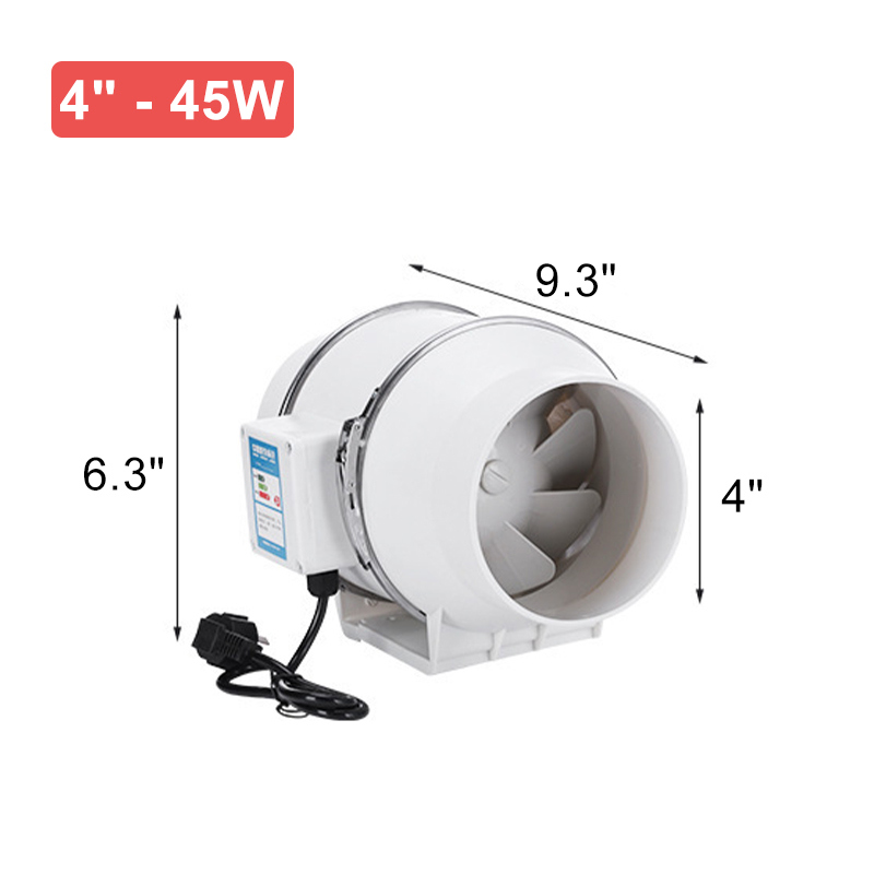 4Inch45WSilentFanExtractorDuctHydroponicInlineExhaustIndustrialVent-1728094-2