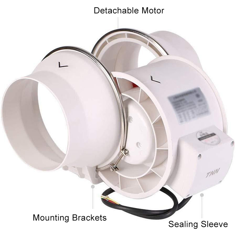 4Inch45WSilentFanExtractorDuctHydroponicInlineExhaustIndustrialVent-1728094-3