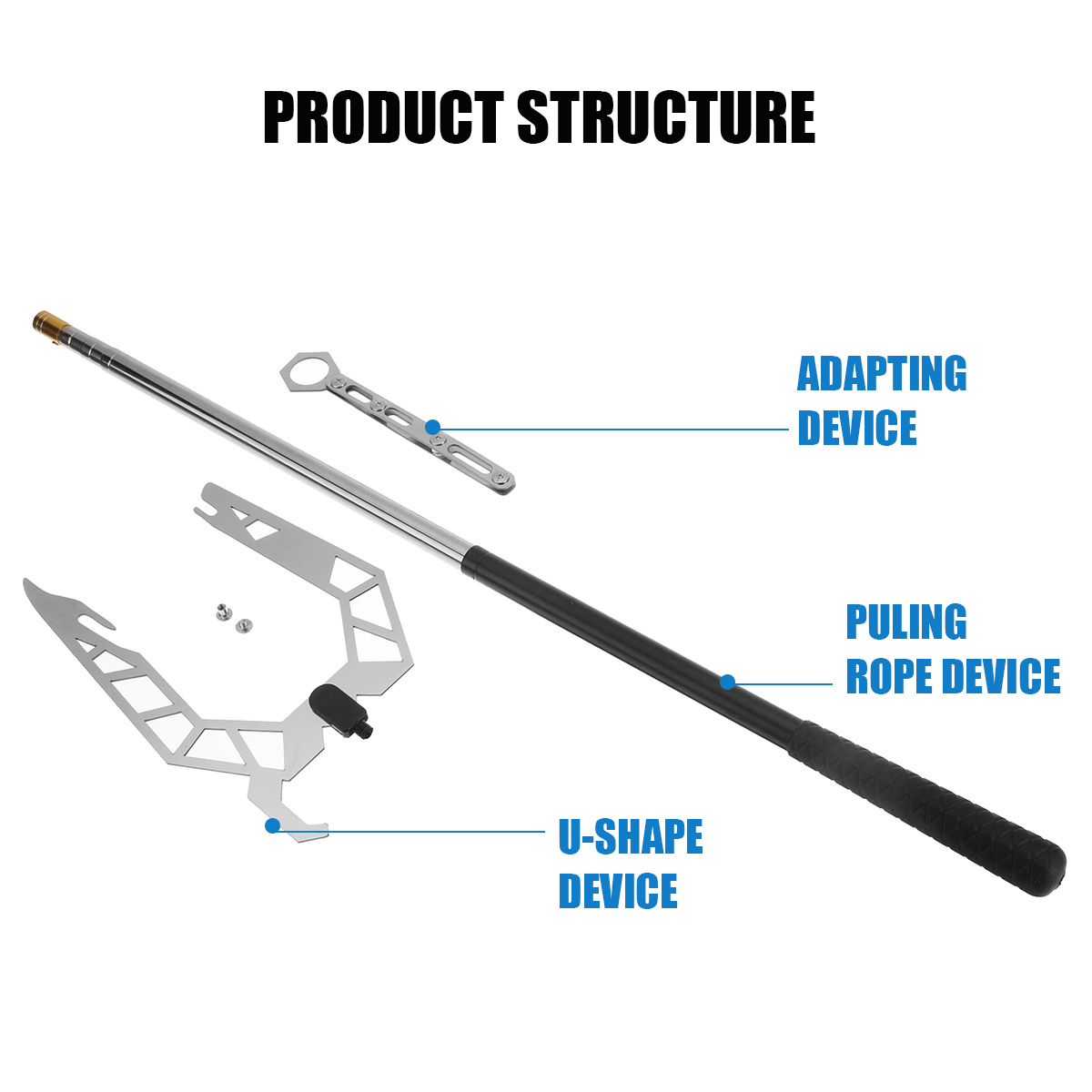 UShapeBoatMooringRopeThreaderHookEasyLong-distancePullerTieRopeMulti-PurposeTool-1873657-3