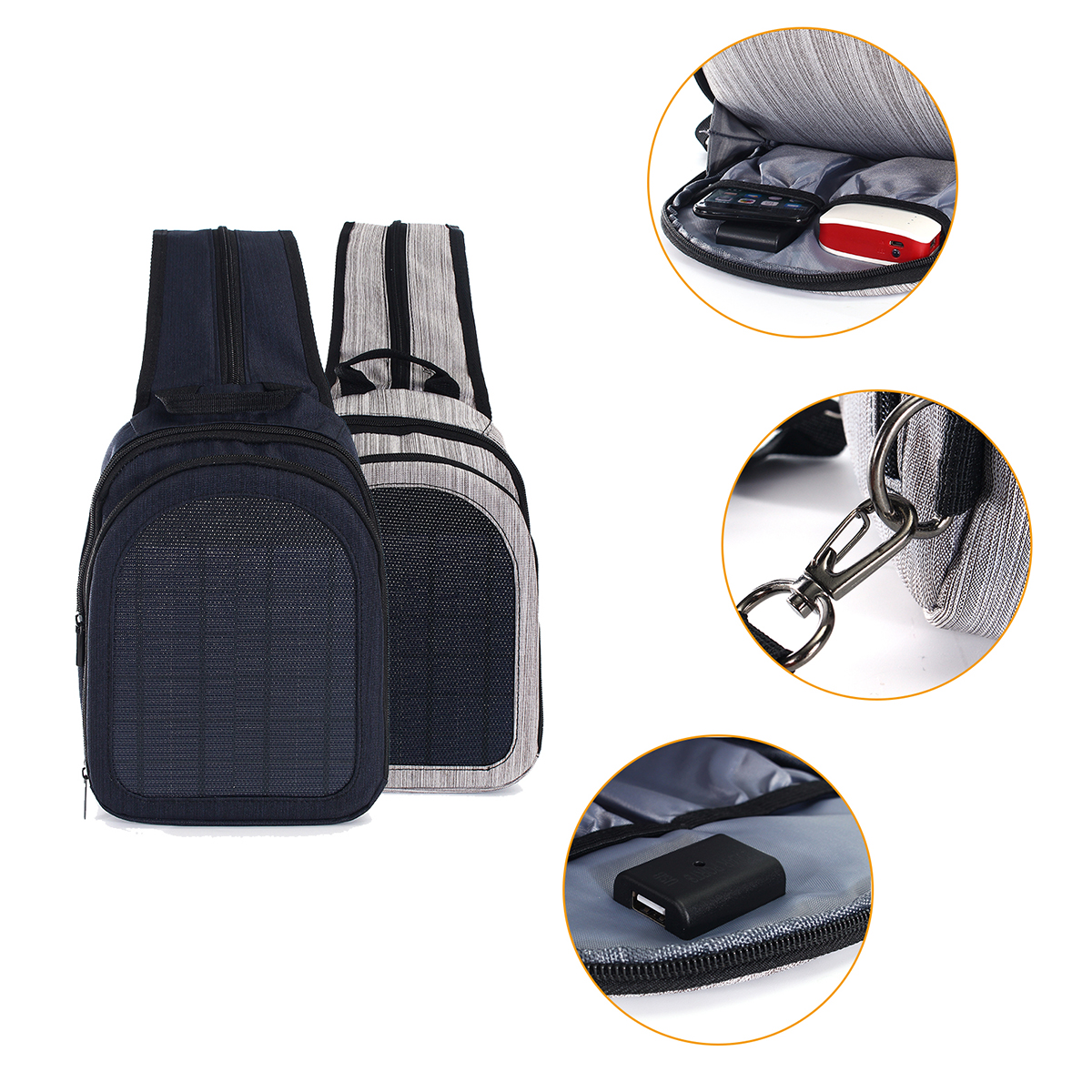 1000mAh5V5WUSBSolarEemergencyChargingBagOutdoorTravelPortableSolarStorageBag-1338162-1