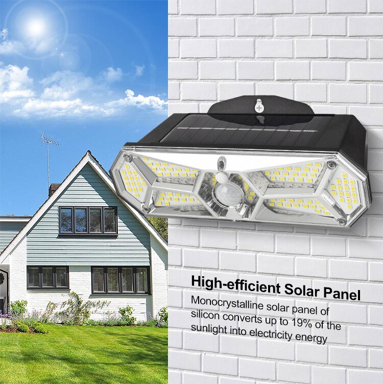 126COB126SMD168SMD161COBSplitSolarWallLightHumanBodyInductionIP65WaterproofOutdoorGardenStreetLight-1991519-2