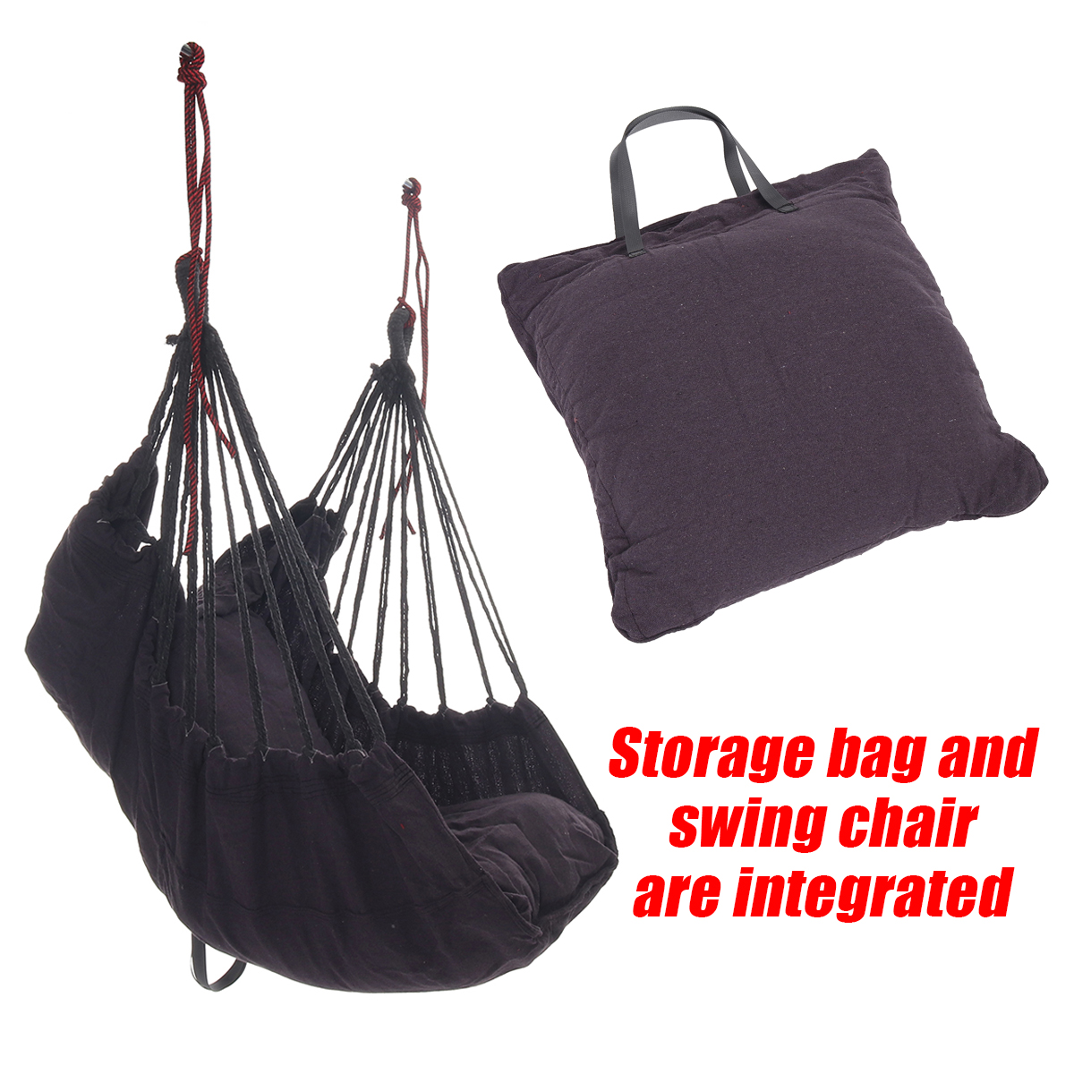 130x100cmHammockChairHangingSeatSwingChairCampingTravelGardenMaxLoad250kg-1731953-4