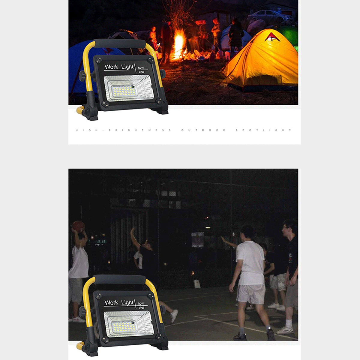 150WIP67OutdoorCampingLightPowerbankFunctionRemoteControlDustproofFloodLightUltraBrightWaterproofSec-1630354-6