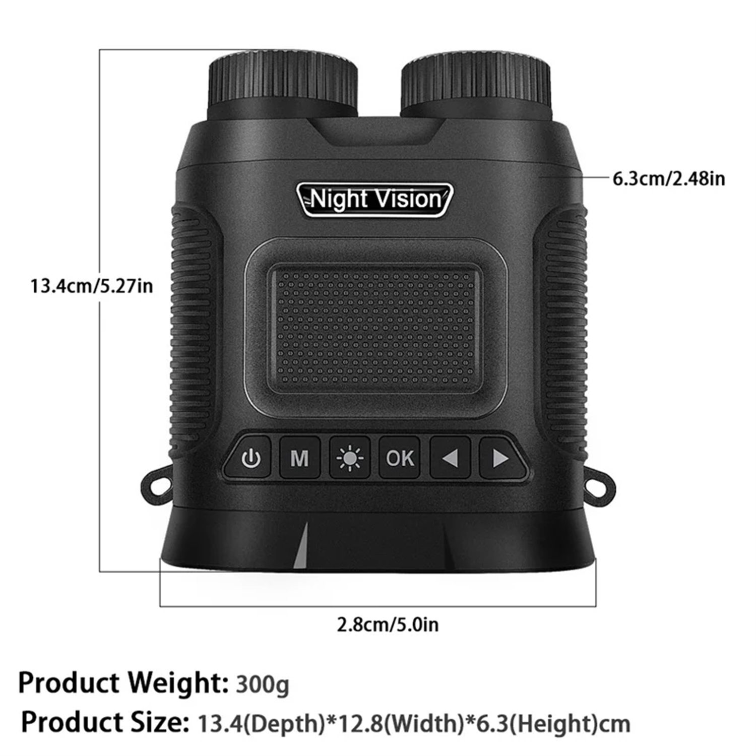 25KUHD40MPixelsRechargeableBinocularsTelescope8XZoom300MDigitalInfraredDigitalNightVisionScopeforHik-2010964-14