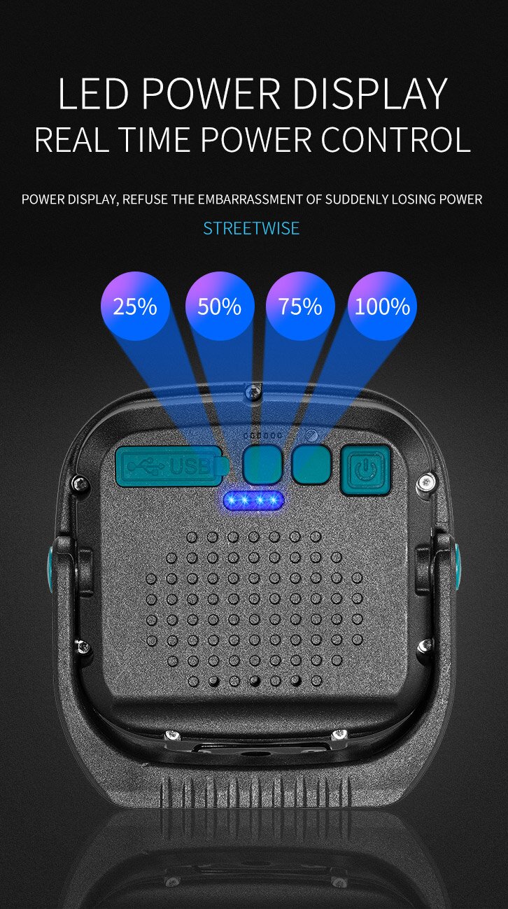 300WStrongCOBCampingLightMutilfunctionPortableCampingFloodLightUSBChargingEmergencyFlashlightW893-3B-1986293-14