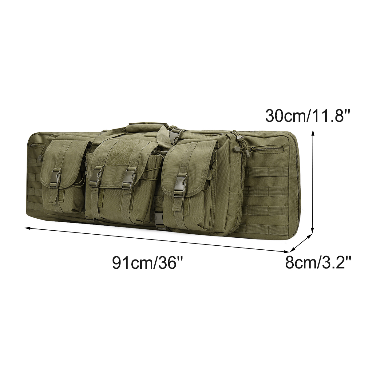 36inchTacticalCamouflageFishingTackleCampingBagMultifunctionalStorageBagDoublePaddedBackpack-1853242-3