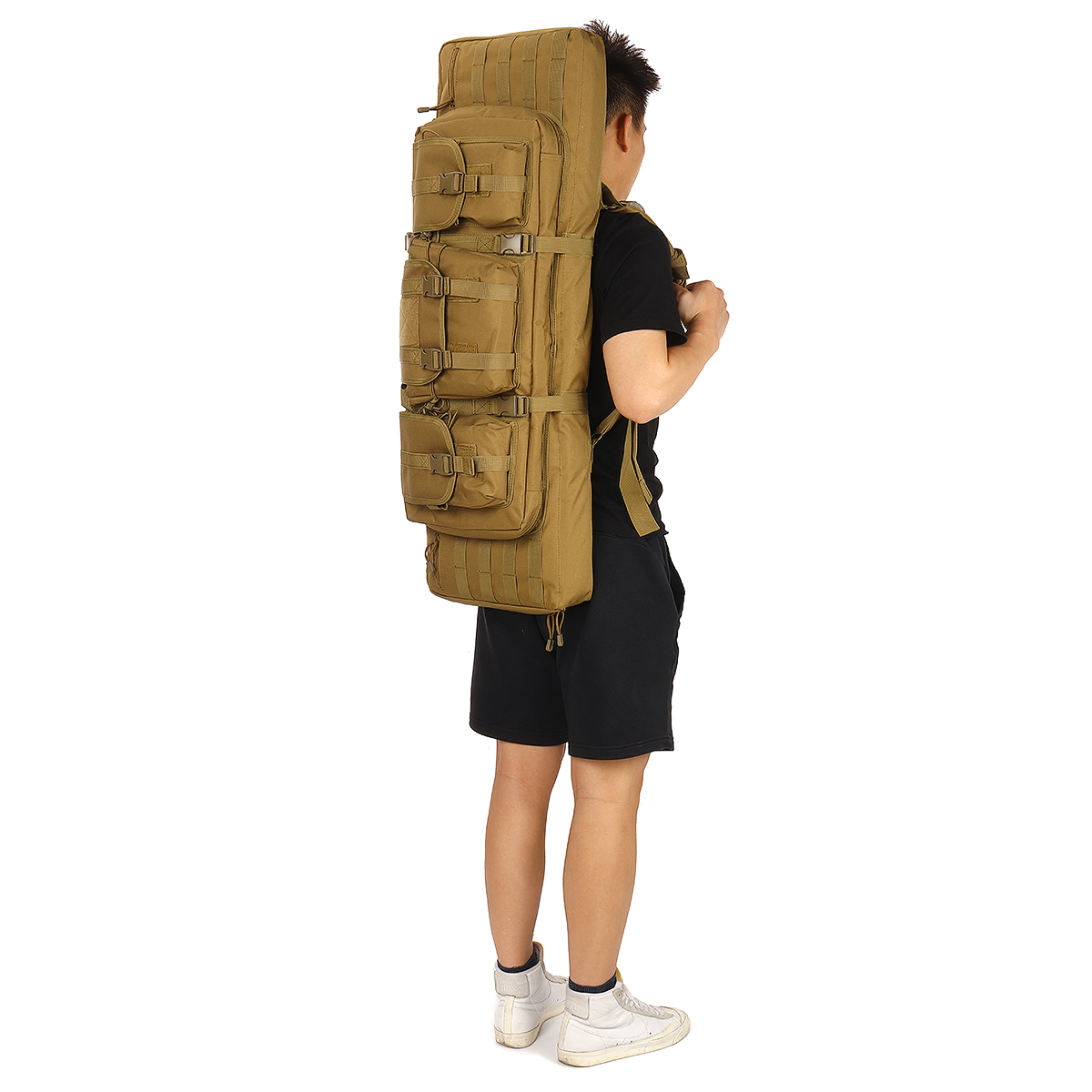 36inchTacticalCamouflageFishingTackleCampingBagMultifunctionalStorageBagDoublePaddedBackpack-1853242-7