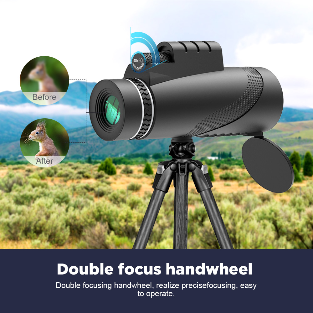 40x60MonocularHDOpticBAK4LowLightNightVisionTelescopeOutdoorCampingHikingBirdWatching-1975704-6