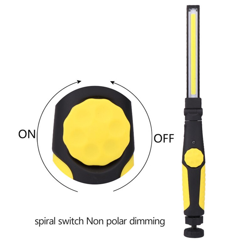 410LumensMultifunctionCOBLEDFlashlightFoldingMagneticAttractionUSBRechargeableWorkingLight-1696699-7