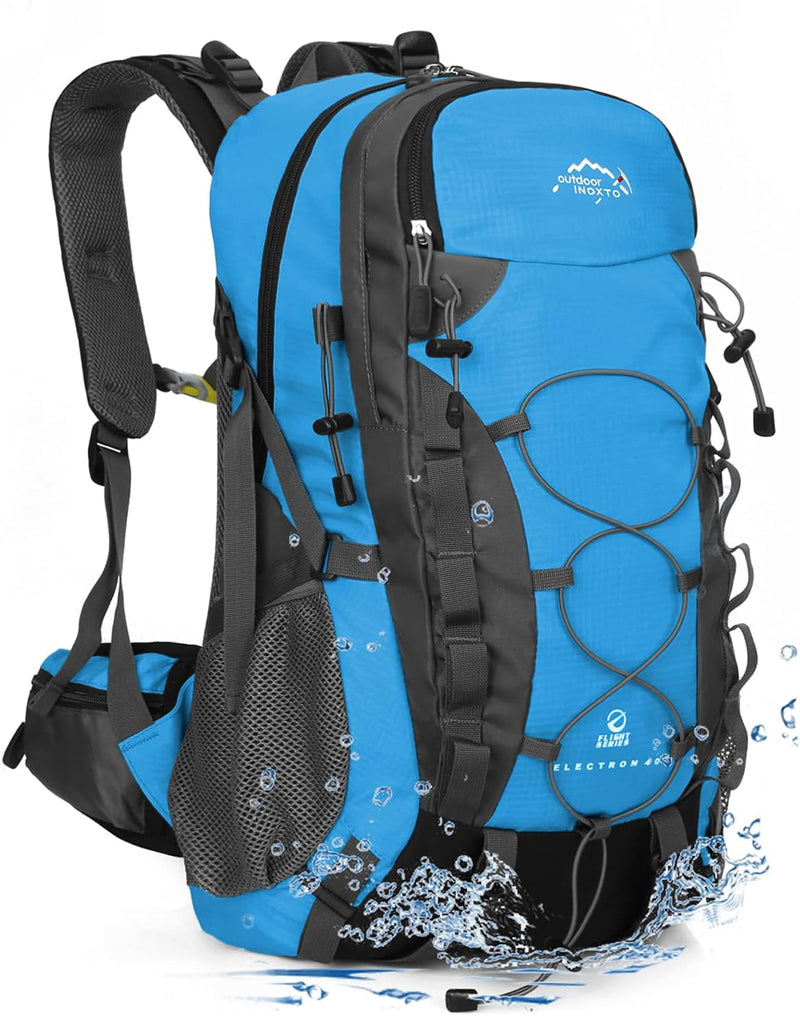 Inoxto40LLargeCapacityOutdoorLightweightBackpackWaterproofSportyBagDesignForTravelBackpackMountainCl-2007812-5