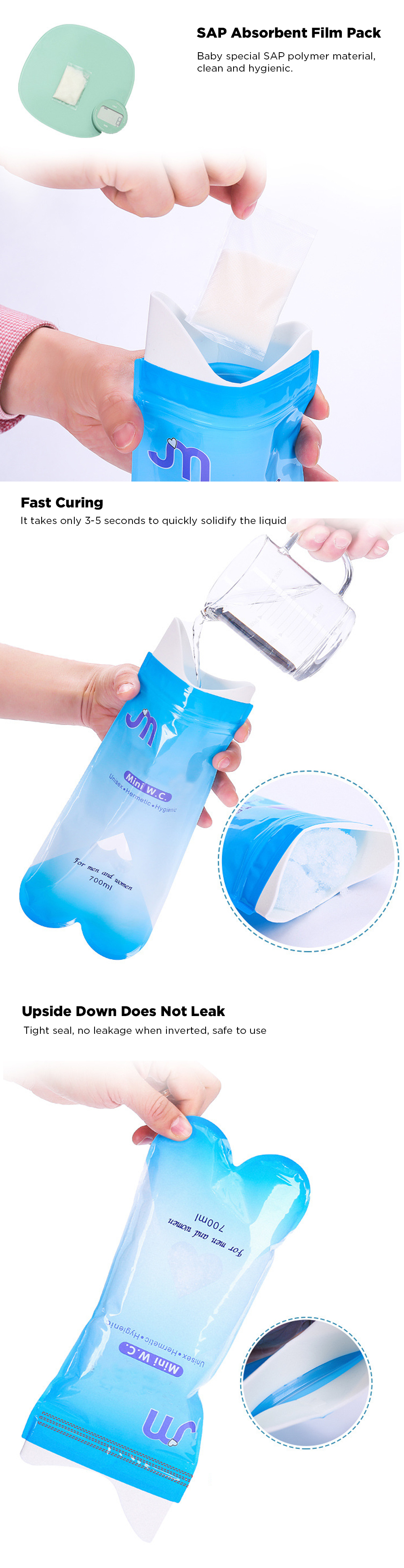 JIEMU700ml4PcsDisposableUrinalBagsEmergencyUrinationToiletVomitBagCampingTravel-1690801-2