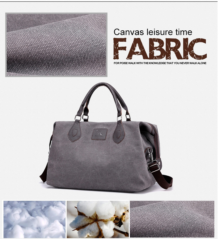 KVKYCanvasTravelBagOutdoorMenCasualFashionHandbagLargeCapacityMultifunctionalBag-1556965-2